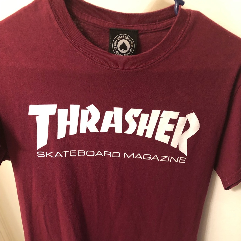 🌵 Maroon Men’s Thrasher TShirt (Small)
